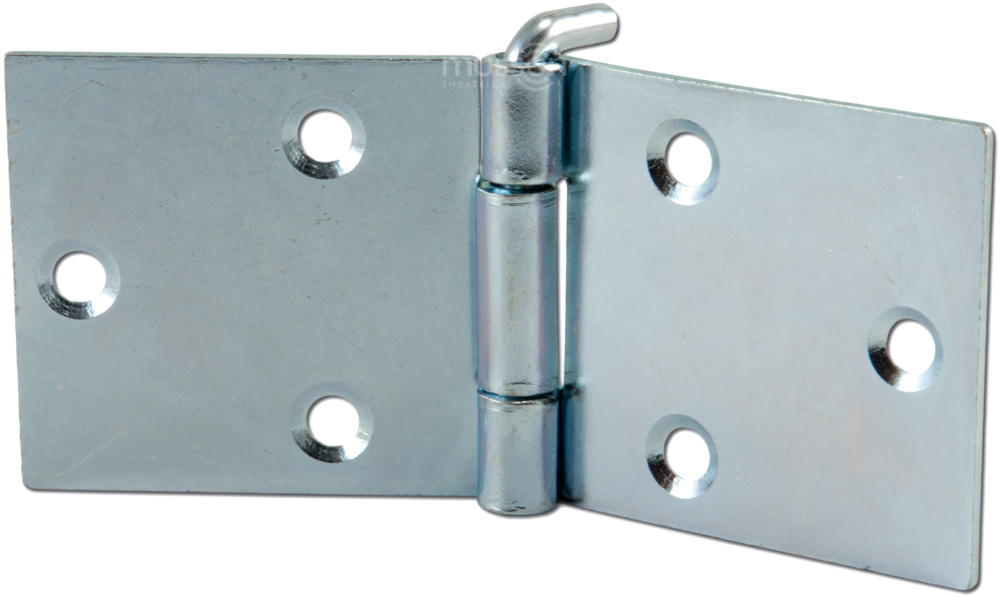 NEW Steel Loose Pin Hinges ZP 102 x 40mm Pack of 2 
