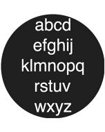 Rosco 78059 - Helvetica Letter