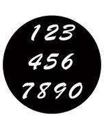 Rosco 78262 - Brush Script Number