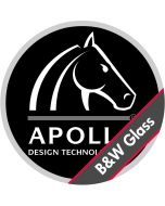 Apollo Custom Black & White Glass Gobo