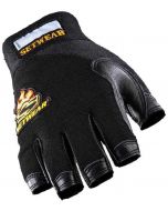 Leather Fingerless Gloves - XXL