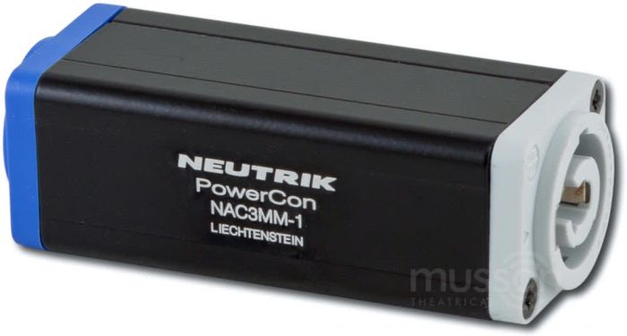 Neutrik NAC3MM-1 Powercon Cable Coupler