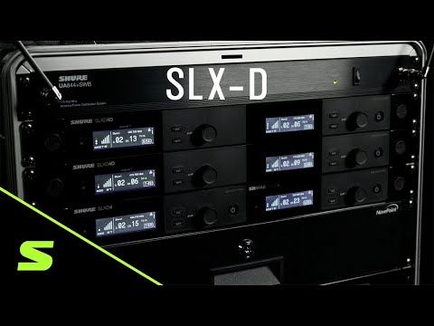 Shure SLXD1 Wireless Bodypack Transmitter Receiver Sold Separately 