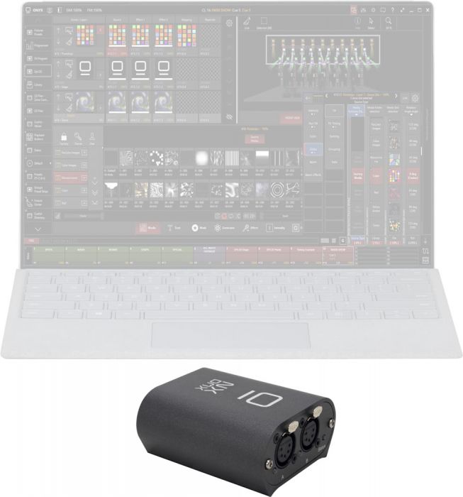 Elation NX DMX USB Powered 2 Port DMX Node, EDU Version - Sound