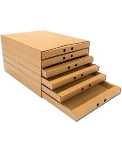 Cardboard Gel Storage Drawers
