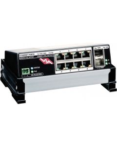 eDIN #6708 VIA 8 PoE Ethernet Switch