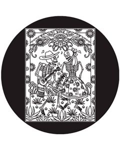 Rosco 82821 - Day of the Dead Dancing Couple