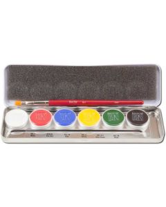 Primary Creme Face Painting Palette - LKP-1