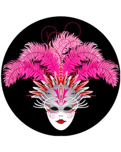 Rosco 86775 - Carnival Mask Mardi Gras