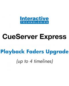 Playback Faders Option for CueServer Express