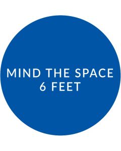 Rosco RHealth 10 - Mind the Space 6 Feet