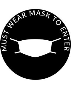 Rosco RHealth 4 - Must Wear Mask to Enter