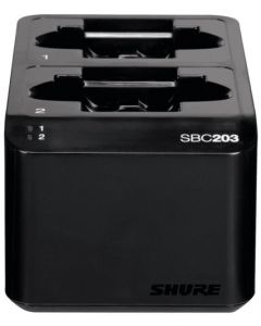 SBC203 Dual Docking Charger for SLX-D and SB903