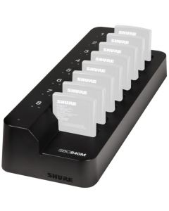 SBC840M Networked 8-Bay Battery Charger for SB910M