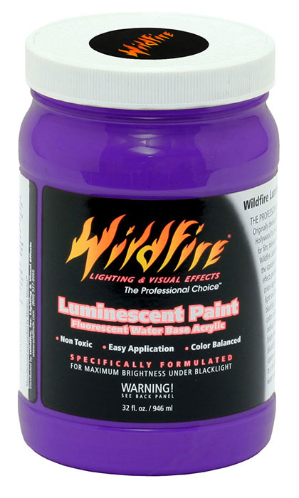 Wildfire Invisible Purple Black Light Chalk 